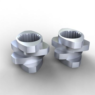 L'extrudeur à double vis est équipé d'une tolérance de 0,02 mm en inoxydable