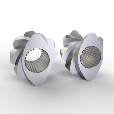 acheter Élément de vis TDK traité thermiquement DIN Pièces extrudées à double vis pour l'industrie chimique online manufacture