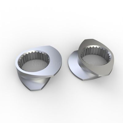 acheter GB Composants d'éléments de transition d'extrudeuse Parties de vis d'extrudeuse pour élément double filetage online manufacture