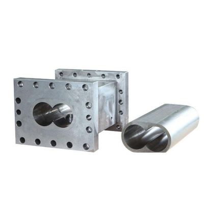 acheter Résistant à l'usure Polissé à double vis Extrudeur à vis à baril Surface nitrée sablée online manufacture