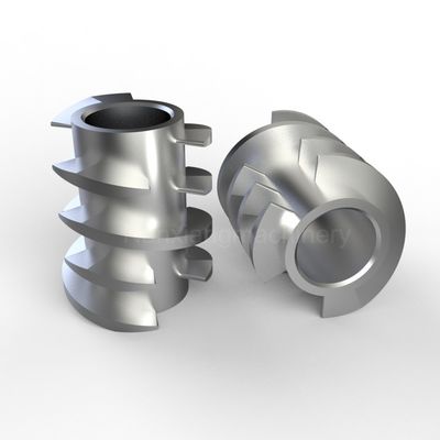 Pièces d'extrudeuse à double vis traitées thermiquement Pièces extrudées de 20 mm pour le mélange de polymères