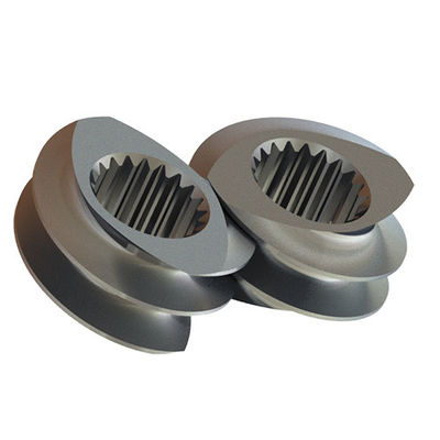 ZE77 Segments de vis de compression vis d'extrudeuse vis HRC58 - HRC62 Dureté pour pelletizer
