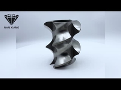 Parties d'extrudeuses à double vis en alliage Components d'extrudeuses pour la production de plastiques