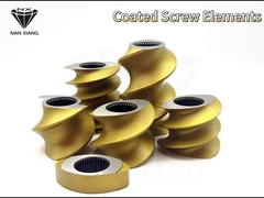 W6Mo5Cr4V2 Éléments de vis à hélice simple en acier extrudeur Durcissement sous vide pour revêtement en poudre